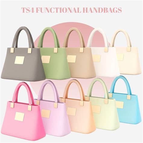 functional handbags sims 4